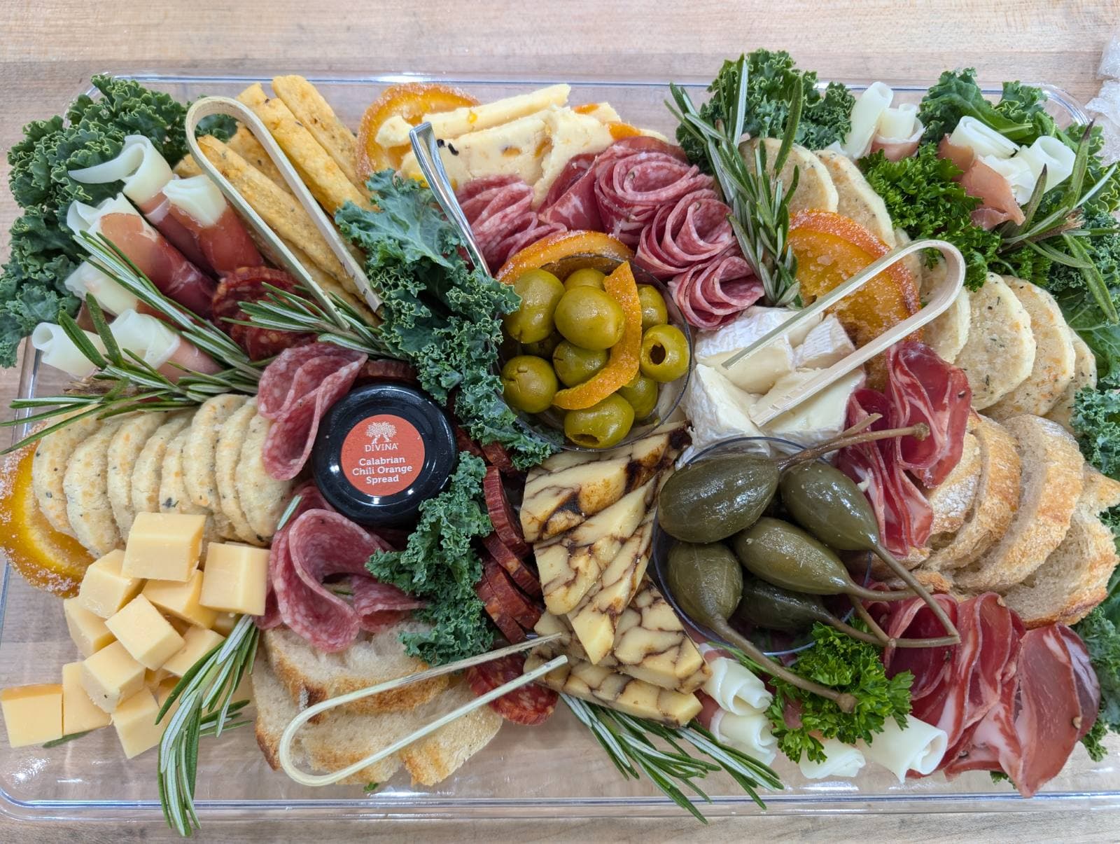 Catering presentation by Orders Up Delivery
